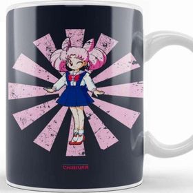 Baskı Dükkanı Chibiusa Retro Japanese Sailor Moon Kupa Bardak