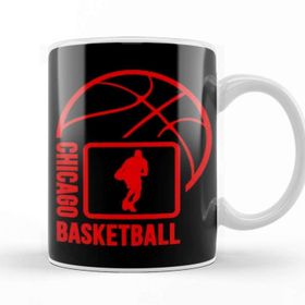 Baskı Dükkanı Chicago Basketball Chicago Bulls Kupa Bardak