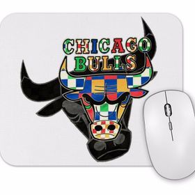 Baskı Dükkanı Chicago Bulls Clone Bull Mouse Pad