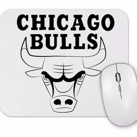 Baskı Dükkanı Chicago Bulls Logo Mouse Pad