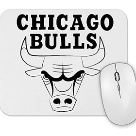 Baskı Dükkanı Chicago Bulls Logo Mouse Pad