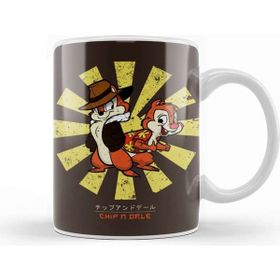 Baskı Dükkanı Chip N Dale Retro Japanese Kupa Bardak