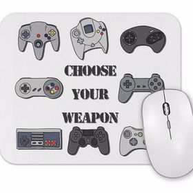 Baskı Dükkanı Choose Your Weapon Mouse Pad