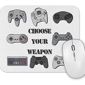 Baskı Dükkanı Choose Your Weapon Mouse Pad