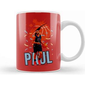 Baskı Dükkanı Chris Paul Vintage Art Legend Basketball Gift Vintage Retro Style Kupa Bardak