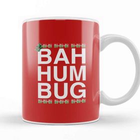 Baskı Dükkanı Christmas Bah Humbug Swee Kupa Bardak