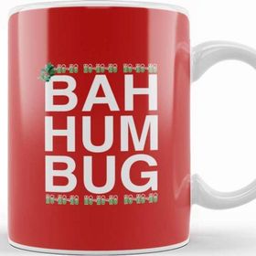 Baskı Dükkanı Christmas Bah Humbug Swee Kupa Bardak