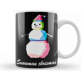 Baskı Dükkanı Christmas Day Snowman Kupa Bardak