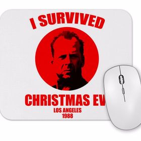 Baskı Dükkanı Christmas Eve Survivor Mouse Pad