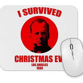 Baskı Dükkanı Christmas Eve Survivor Mouse Pad