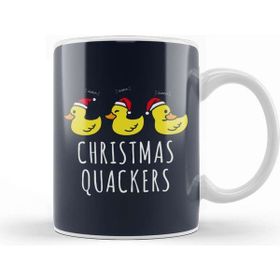 Baskı Dükkanı Christmas Quackers Kupa Bardak