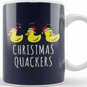 Baskı Dükkanı Christmas Quackers Kupa Bardak
