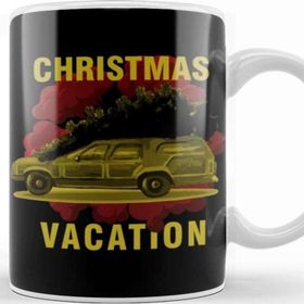 Baskı Dükkanı Christmas Vacation Nostalgic Kupa Bardak