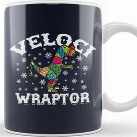 Baskı Dükkanı Christmas Veloci Wraptor Kupa Bardak