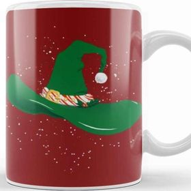 Baskı Dükkanı Christmas Witch Santa Witch Kupa
