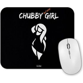 Baskı Dükkanı Chubby Girl Mouse Pad