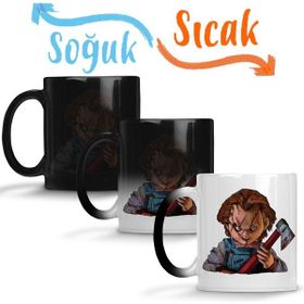 Baskı Dükkanı Chucky 01 Sihirli Porselen Kupa