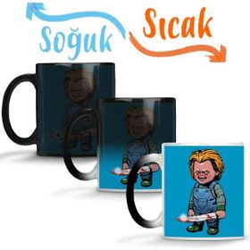 Baskı Dükkanı Chucky 06 Sihirli Porselen Kupa