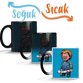 Baskı Dükkanı Chucky 06 Sihirli Porselen Kupa
