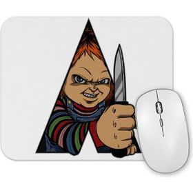 Baskı Dükkanı Chucky A Doll Work Orange Mouse Pad