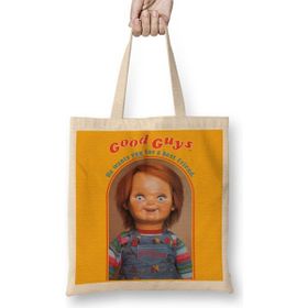 Baskı Dükkanı Chucky He Wants You For A Best Friend Bez Çanta