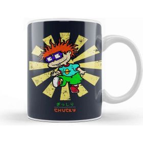 Baskı Dükkanı Chucky Retro Japanese Rugrats Kupa Bardak
