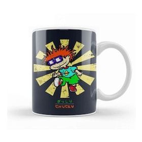 Baskı Dükkanı Chucky Retro Japanese Rugrats Porselen Kupa