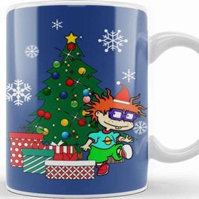 Baskı Dükkanı Chucky Rugrats Around the Christmas Tree Kupa