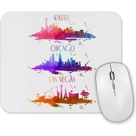Baskı Dükkanı Cidades Mouse Pad