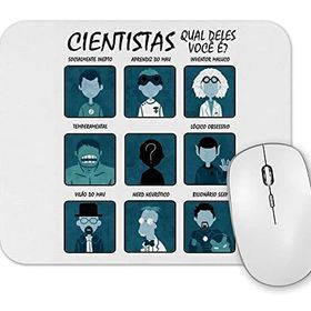 Baskı Dükkanı Cientistas Mouse Pad