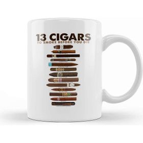 Baskı Dükkanı Cigars to Smoke Before You Die Kupa