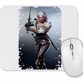 Baskı Dükkanı Ciri E Geralt De Rivia Mouse Pad