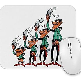 Baskı Dükkanı Cizgi Film Daltonlar Mouse Pad