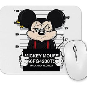 Baskı Dükkanı Cizgi Film Mickey Mouse Mouse Pad