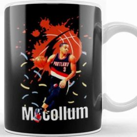 Baskı Dükkanı Cj Mccollum Vintage Art Legend Basketball Gift Vintage Retro Style Kupa
