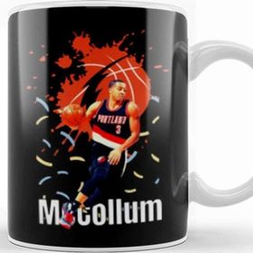 Baskı Dükkanı Cj Mccollum Vintage Art Legend Basketball Gift Vintage Retro Style Kupa