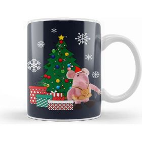 Baskı Dükkanı Clanger Around the Christmas Tree Kupa
