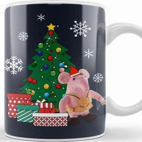 Baskı Dükkanı Clanger Around the Christmas Tree Kupa