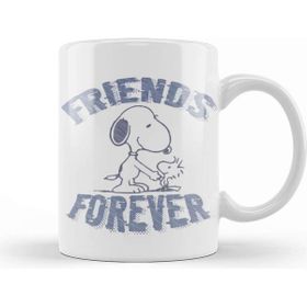 Baskı Dükkanı Classic Friend Ship Snoopy Kupa