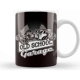 Baskı Dükkanı Classic Old Cars Hot Rod Automobile Muscle Car Speed Vehicle Kupa
