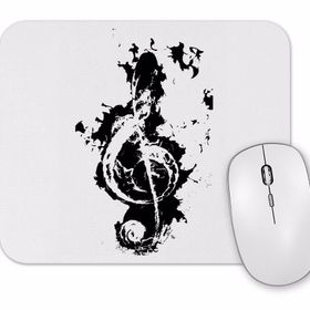 Baskı Dükkanı Clave De Sol Müzik Nota Mouse Pad