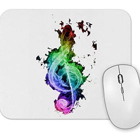Baskı Dükkanı Clave De Sol Müzik Nota Mouse Pad