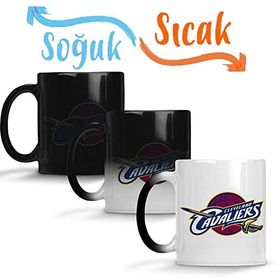 Baskı Dükkanı Cleveland Cavaliers Nba Sihirli Porselen Kupa