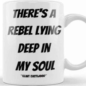 Baskı Dükkanı Clint Eastwood Quotes Gif T Vintage Retro Rainbow Style Kupa