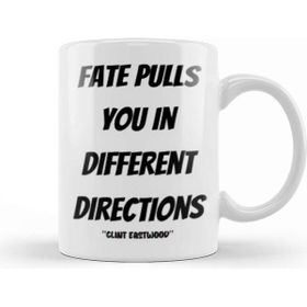 Baskı Dükkanı ßclint Eastwood Quotes Gift Vintage Retro Rainbow Style Kupa Bardak