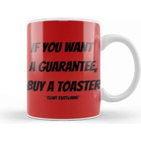 Baskı Dükkanı Clint Eastwood Quotes Gift Vintage Retro Rainbow Style Kupa