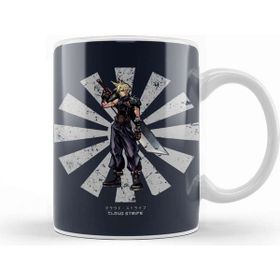 Baskı Dükkanı Cloud Strife Retro Japanese Final Fantasy Kupa