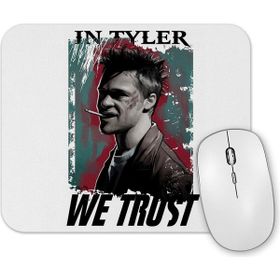 Baskı Dükkanı Clube Da Luta Em Tyler Durden Mouse Pad