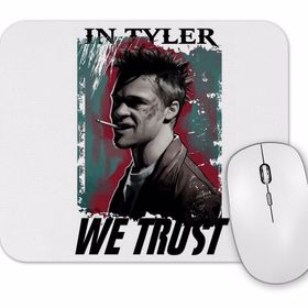 Baskı Dükkanı Clube Da Luta Em Tyler Durden Mouse Pad