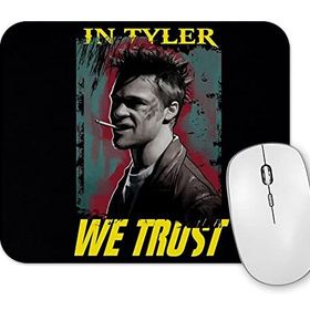 Baskı Dükkanı Clube Da Luta Tyler Durden We Trust Mouse Pad